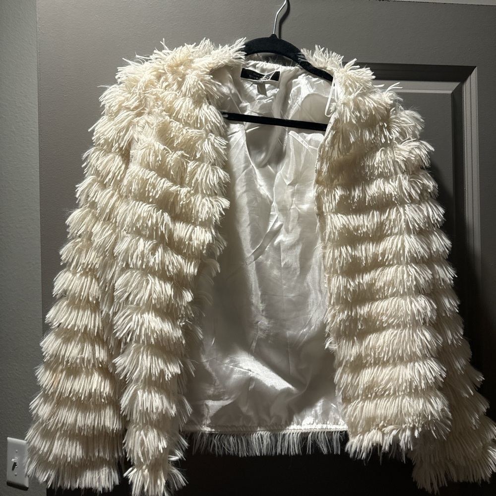 Cute fluffy boutique jacket